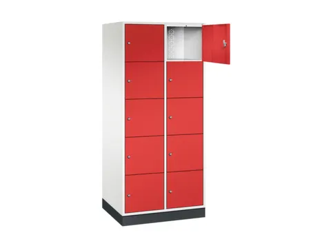 grootvolume-lockersysteem,HxBxD 1950x820x600mm,2x5vakken,cil.-slot