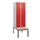 locker met bank,HxBxD 1950x600x815mm,2vak,vak B 300mm,cil.-slot