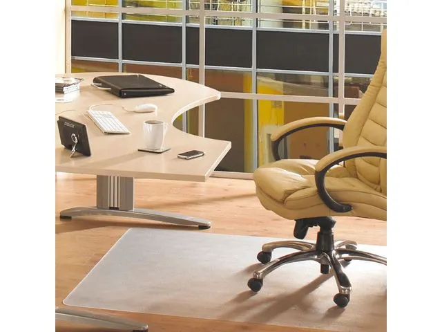 Protège-sols Cleartex Advantagemat PVC 120x150cm sols durs