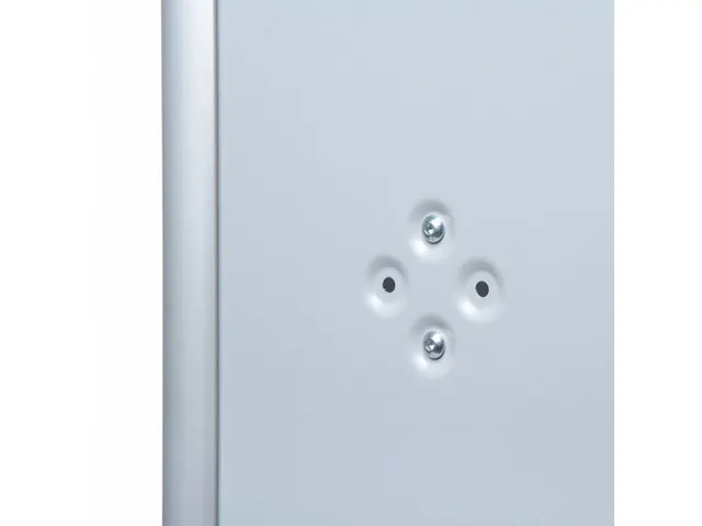 Porte-affiche sur pied avec cadre A4 Coins arrondis Double face