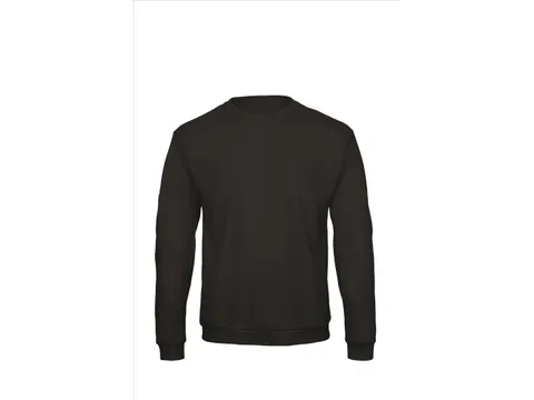 B&C ID.202 sweater, zwart, maat 4XL, per stuk