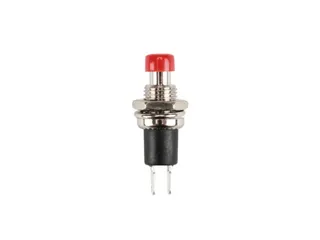 Drukschakelaar Off-(on) Rood 1a 125 Vac - 1