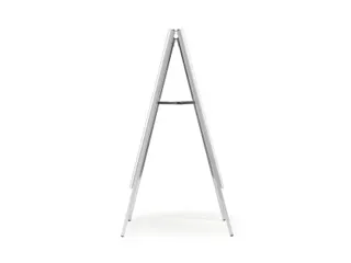 Stoepbord Aluminium Fold Outdooor A1 metaal zilver - 7