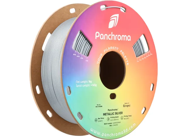 PLA Metallic 1,75mm zilver 1kg Panchroma 3D Filament