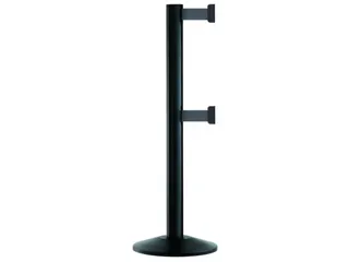 Afzetsysteem Zwart 3.7m 1000x70mm 2 Banden Bandkleur Rood/wit - 2
