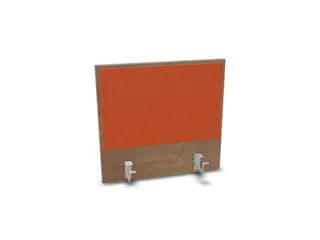 opzetpaneel,v. bureau,aanbouw achter,B 600mm,NT-cherry,BN3012-oranje - 1