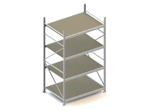 Breedvakstelling Basisveld Hxbxd 2500x1507x1050mm 4 Houten Legborden