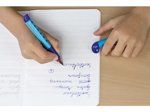 schoolvulpen Faber-Castell Scribolino RH blauw