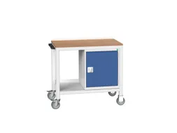 werkbank,verrijdbaar,HxBxD 930x1000x600mm,multiplexblad