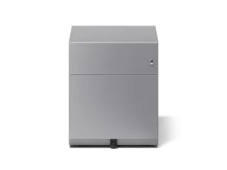 Mobiel Ladenblok Staalplaat 495x420x565mm 1hangmappenlade 1lade Zilver - 2