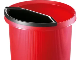 Afvalinzetbak Voor Kunststof Prullenmand 6 Liter Zwart - 2