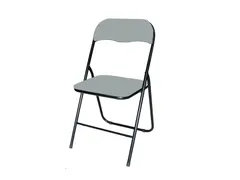 Klapstoel BRASQ FC100 grijs-zwart