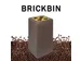Circulaire Bekerbak BrickBin gerecycled koffiedik Cups 65 Liter