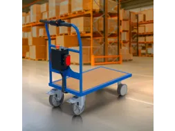 Elektrische duwbeugelwagen,accu,draagverm. 500kg