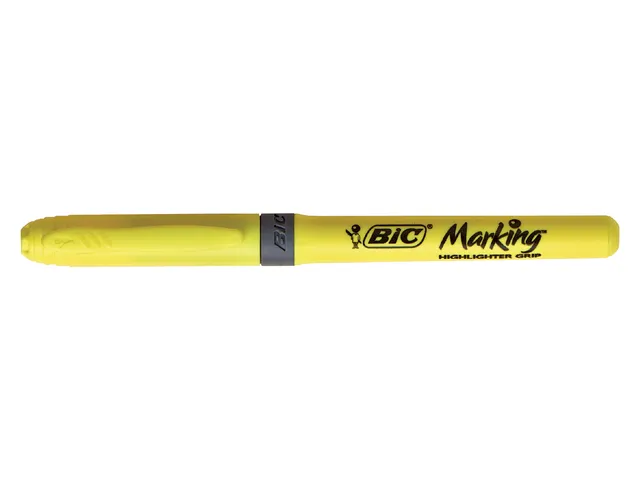 Markeerstift Bic Highlighter Grip Geel