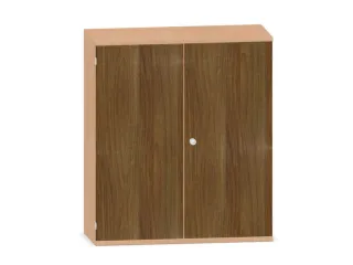 kantoorkast,HxBxD 1150x1000x430mm,decor romp beuken,decor front noten - 1