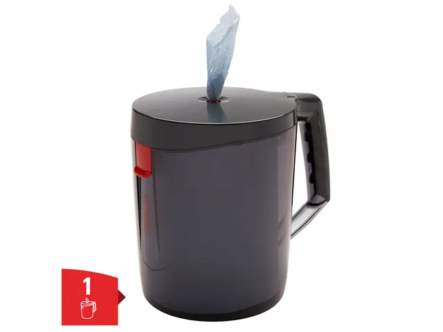 Poetsroldispenser WypAll reach centerfeed zwart 6221