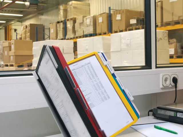 Bureaustandaard Durable Vario met 30-tassen A4 assorti