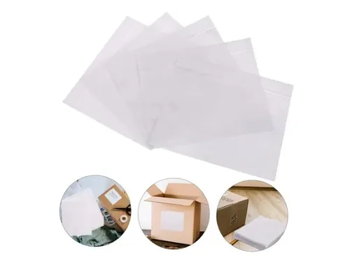Paklijstenvelop Zelfklevend Blanco 165x122mm C6 25 micron 1000 Stuks