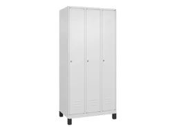 locker voor scheiding van kleding,HxBxD 1950x900x500mm,3vak