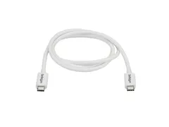 1 Meter Thunderbolt 3 Kabel 20gbps Wit
