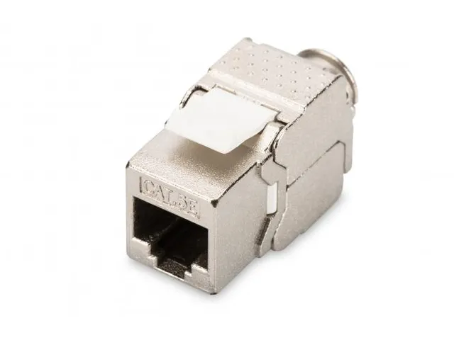 CAT 5e Keystone-module afgeschermd klasse D RJ45 naar LSA Brons