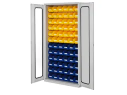 Bakkenkast Staalplaat 1950x1000x410mm Vensterdeuren Maat 5