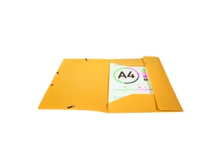 Elastomap OPAK PP 3klep A4 geel - 4