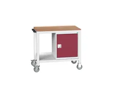 werkbank,verrijdbaar,HxBxD 930x1000x600mm,multiplexblad