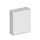 Schuifdeurkast 1540x1200x430mm Romp Lichtgrijs Decor Front Wit