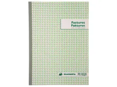 Exacompta Facturen 29,7x21 Cm Tweetalig Dupli (2 X 50 Vel)