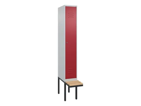 locker voor scheiding van kleding,HxBxD 2120x300x815mm,1vak