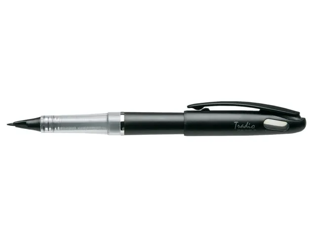 Fineliner Pentel Tradio TRJ50 Pointe stylo plume noir