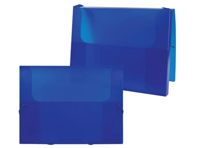 Beautone Elastobox Frosted Blauw A4 25mm PP