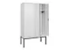 locker voor scheiding van kleding,HxBxD 2120x1200x500mm,4vak