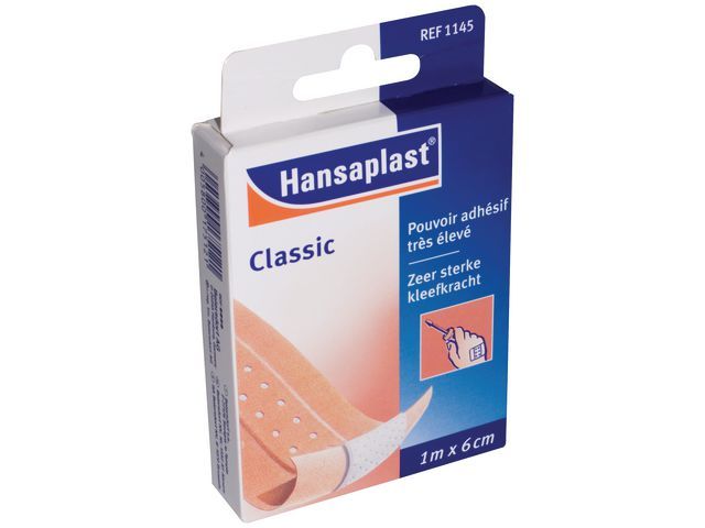Hansaplast Pleisters Rol 1m x 6 cm | DiscountOffice.nl