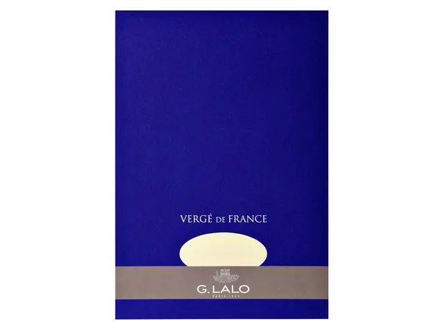 Schrijfblok Lalo A4 blanco 100 pagina's 100gr gevergeerd ivoor