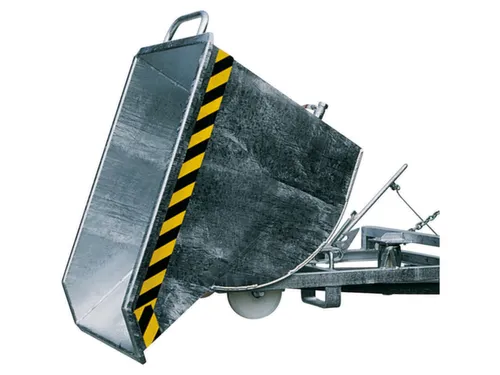 kiepbak,HxLxB 800x1300x820mm,0,3m³,draagverm. 1000kg,wielen