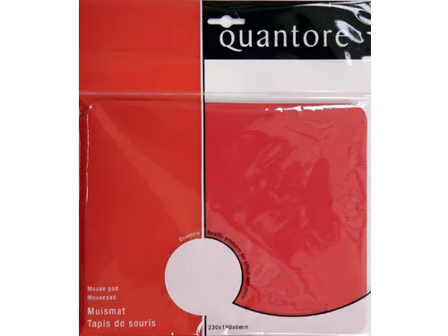 Muismat Quantore 230x190x6mm rood