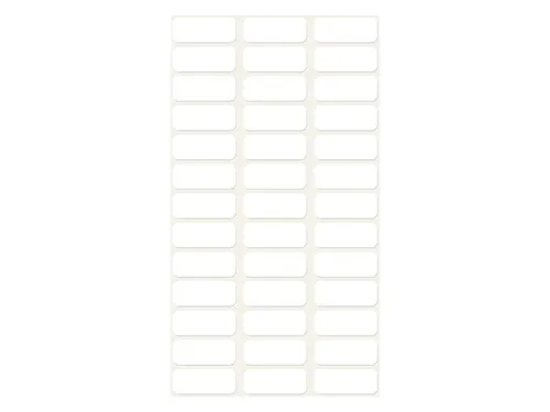 Etiket Avery Zweckform 3073 20x8mm wit 234stuks
