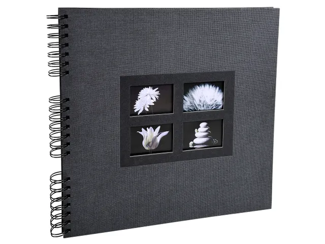 Fotoalb PASSION 32x32cm 60bl zwart