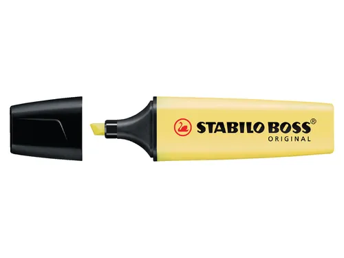 Markeerstift STABILO BOSS Original 70/144 pastel geel