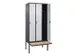 locker voor scheiding van kleding,HxBxD 2120x900x815mm,3vak