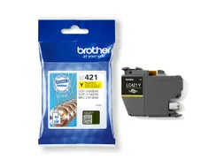 Inktcartridge Brother LC-421Y geel