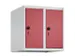 opzetkast,v. locker,2vak.,vak B 250mm,HxBxD 500x500x500mm,vleugeldeur