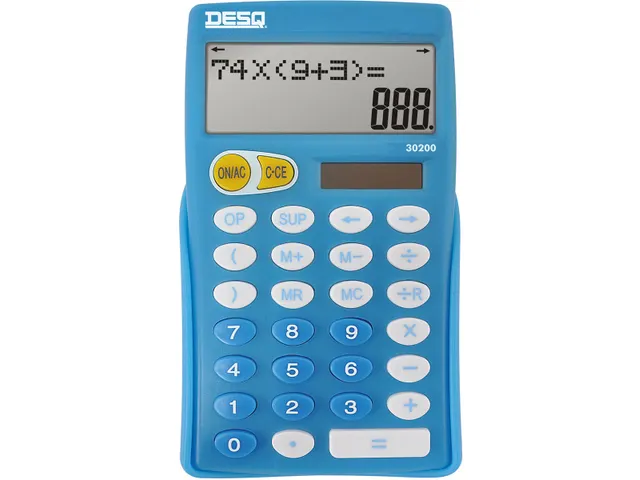 Bureaurekenmachine Primair Onderwijs 30200, Blauw