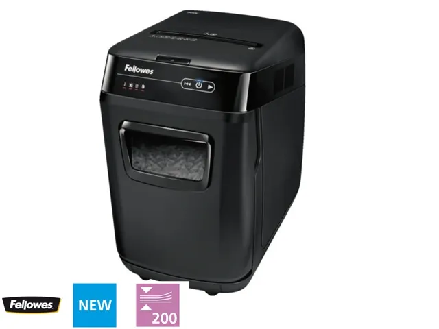 Papiervernietiger Fellowes Automax 200M snippers 2x14mm P-5