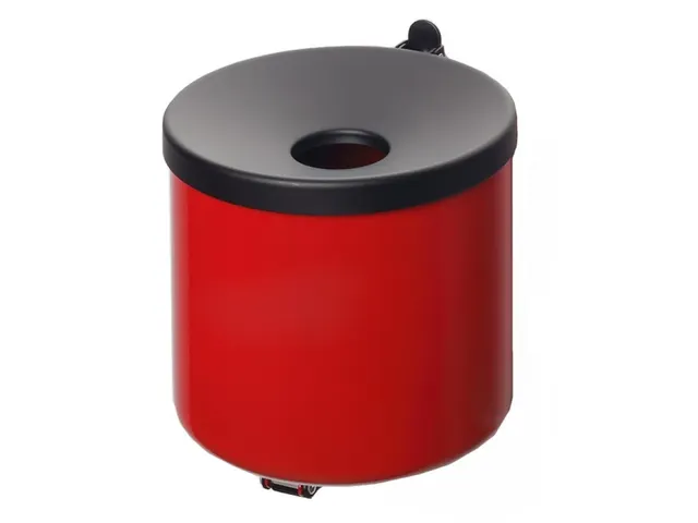 wandasbak,HxØ 100x90mm,romp staal,romp RAL3000