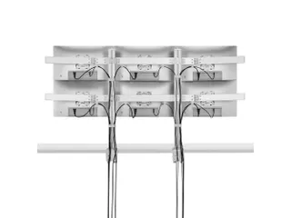 Monitor Arm 6 Schermen tot 32 inch met Crossbar voor Bureau - 4