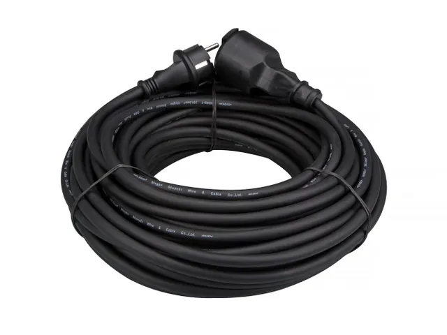 Rubber Verlengkabel 25 M 3g1.5 Penaarde IP44